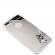 Husa protectie pentru iPhone 7/8 Plus Argintiu perfect fit efect de oglinda si folie sticla gratis