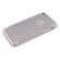 Husa protectie pentru iPhone 8 Argintiu perfect fit efect de oglinda si folie fata-spate