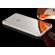 Husa protectie pentru iPhone 8 Argintiu perfect fit efect de oglinda si folie fata-spate