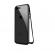Husa protectie pentru iPhone 8 Plus Negru Fullbody fata-spate Bumper metalic cu spate de sticla securizata premium
