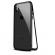 Husa protectie pentru iPhone X Negru Fullbody fata-spate Bumper metalic cu spate de sticla securizata premium