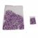 Set pietre acrilice decorative, diamant, doua marimi, 4.5 mm si 2.5 mm, 75 g, Purple, Vivo