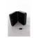 Cutie metalica pentru depozitare 20 chei, 16 x 19.5 x 7.5 cm, negru, SAFEBOX