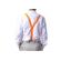 Bretele Suspenders portocaliu,VIVO