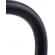 Nunceag-nunchucku ideallstore®, cauciuc, prindere lant, negru, 30 cm