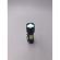 Lanterna cu incarcare usb, doua leduri, negru, reglabila, aluminiu, 13x2.5x3.5 cm