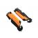 Briceag de vanatoare ideallstore®, robo blade, otel inoxidabil, 22 cm, portocaliu