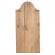 Suport reviste lemn maro 28x10x60 cm