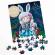 Puzzle little bunny doll, 23x30 cm, 120 piese de.tail dt100-01