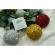 Set de 6  ornamente de brad, flippy, de tip glob, multicolor, cu ø de 8 cm, din polistiren, cu finisaj sclipitor , cutie  16  cm inaltime x 24  cm lungime x 8  cm adancime