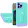 Husa armor design cu stand pentru samsung galaxy a13 4g, blue/mov, suport auto magnetic, wireless charge, protectie antisoc, flippy