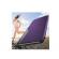 Husa Flip din Piele compatibila cu Samsung Galaxy A72, S-View, Smart Stand, Mov
