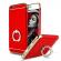 Husa Apple iPhone 6/6SElegance Luxury 3in1 Ring Red