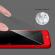 Husa pentru Apple iPhone 6 Plus Red acoperire completa  360grade cu folie de sticla gratis