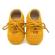 Pantofiori eleganti bebelusi drool (marime: 6-12 luni, culoare: mustar)