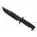 Cutit militar, ideallstore®, military combat, 29 cm, negru