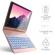 Husa Tableta Tastatura Apple Ipad 2nd Generation 9.7 Air 2 Smartbook Keypad ofera protectie Luxury Rotire 360 Rose