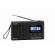 Radio portabil akai apr-600 0.8 w, negru
