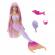 Barbie color change papusa sirena cu par roz