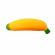 Jucarie squeeze, model banana, antistres, galben,13 cm , pentru copii