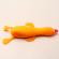 Jucarie squeeze, model rata, antistres, galben,13 cm , pentru copii