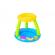 Piscina gonflabila pentru copii, rotunda, cu acoperis, albastru, 94x89x79 cm, bestway fruit