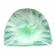 Caciulita tip turban cu pufulet (marime disponibila: 0-3 luni, culoare: verde)