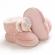 Cizmulite roz - capsunica (marime disponibila: 6-9 luni (marimea 19