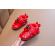Pantofi imblaniti rosii - cirese (marime disponibila: marimea 21)