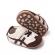 Adidasi ivoire cu maro pentru bebelusi (marime disponibila: 6-9 luni (marimea