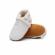 Pantofiori albi imblaniti pentru fetite - lulu (marime disponibila: 12-18 luni